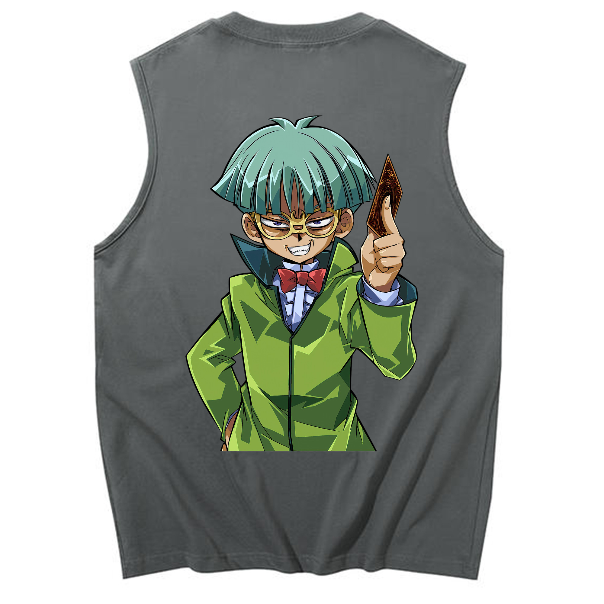 （画像用） 遊☆戯☆王 Yu-Gi-Oh! コットン100％タンクトップ（背面プリント）